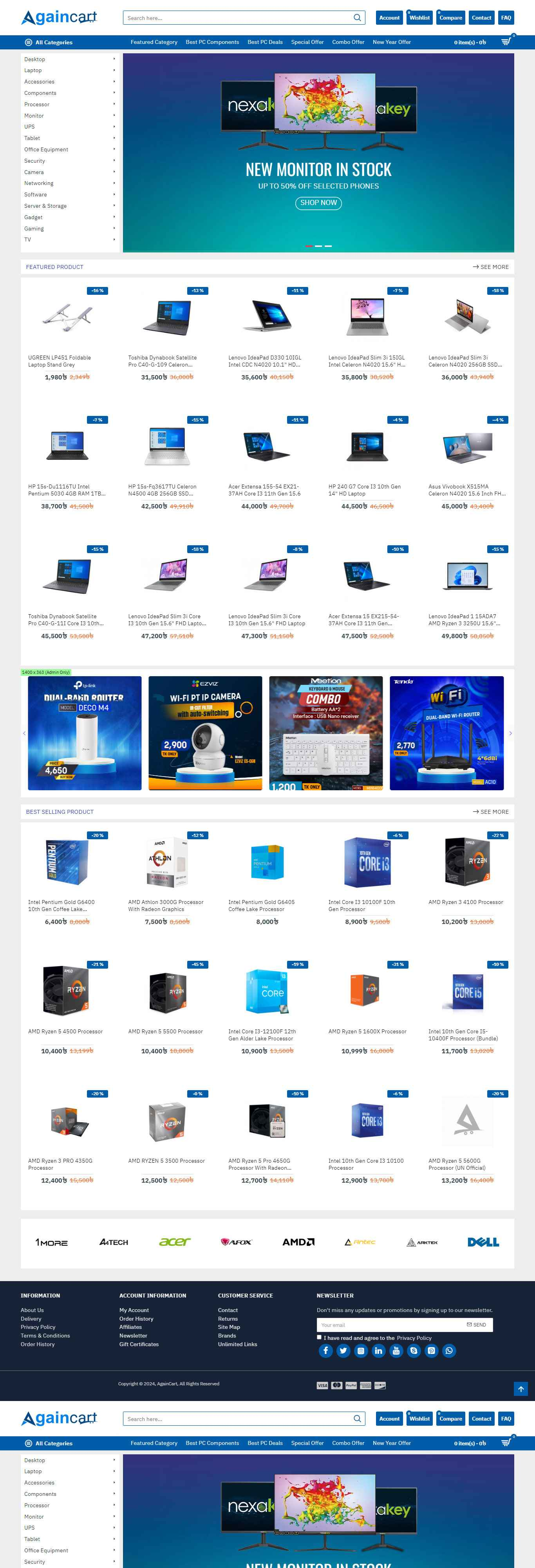 Againcart - Advanced E-Commerce Theme | Template 5